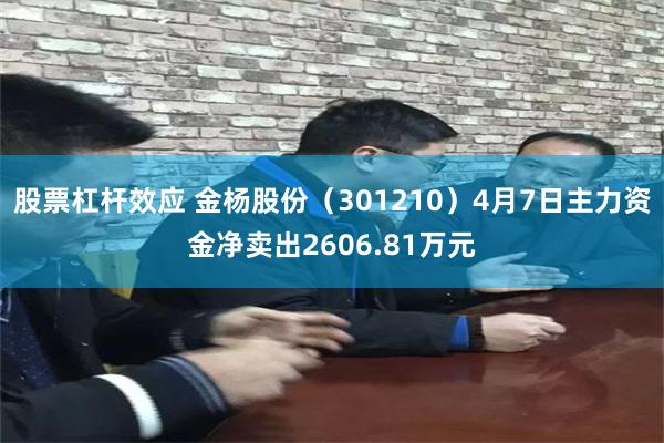股票杠杆效应 金杨股份（301210）4月7日主力资金净卖出2606.81万元