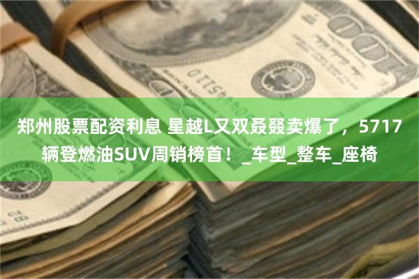 郑州股票配资利息 星越L又双叒叕卖爆了，5717辆登燃油SUV周销榜首！_车型_整车_座椅